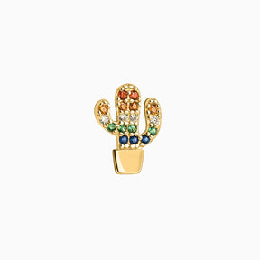 Piercing Cacto Gold
