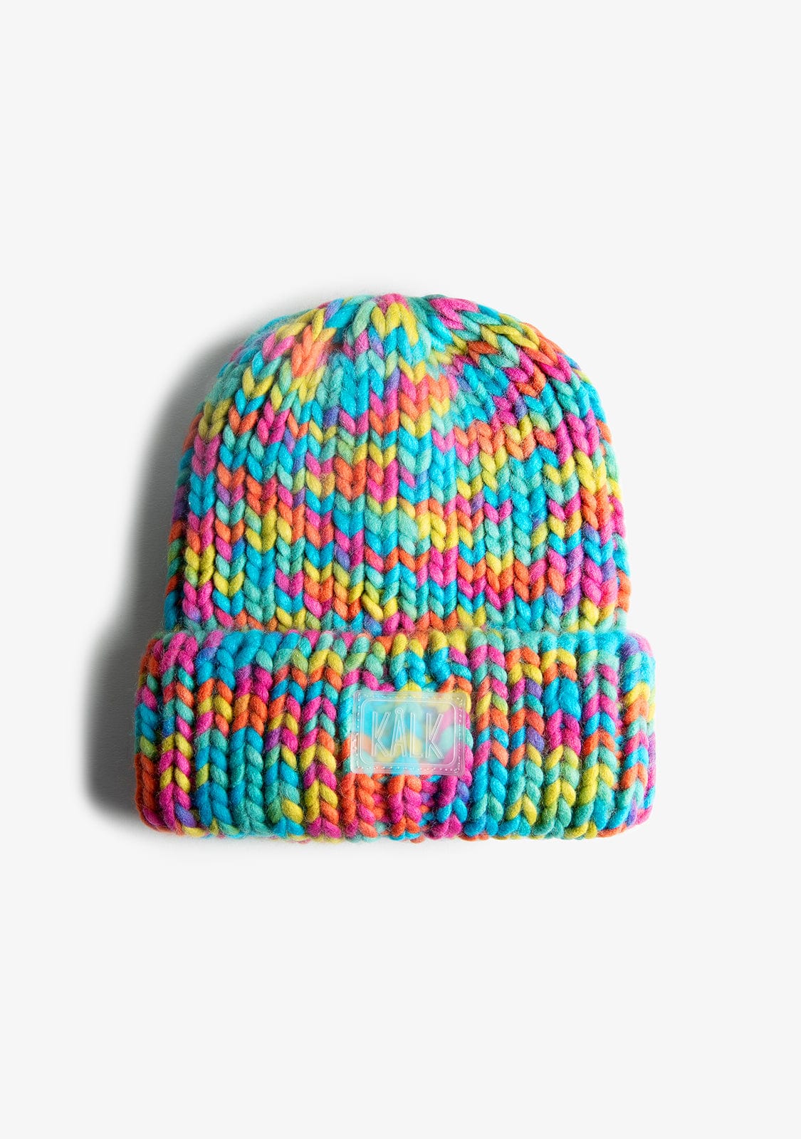 Beanie Regenbogen Kalk