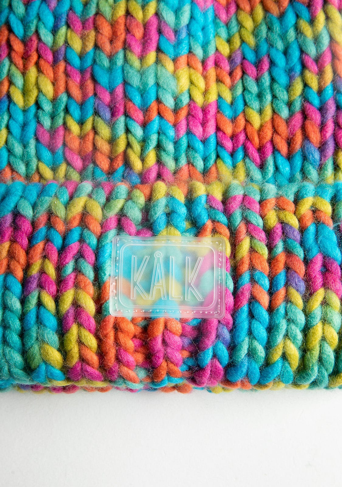 Beanie Regenbogen Kalk