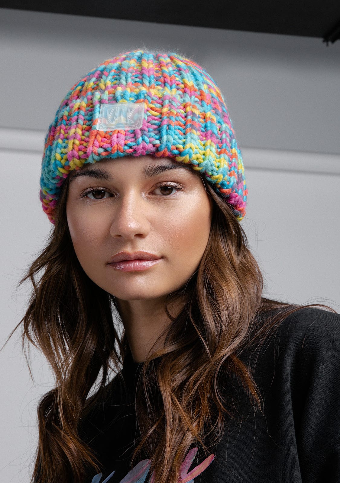 Beanie Rainbow Kalk