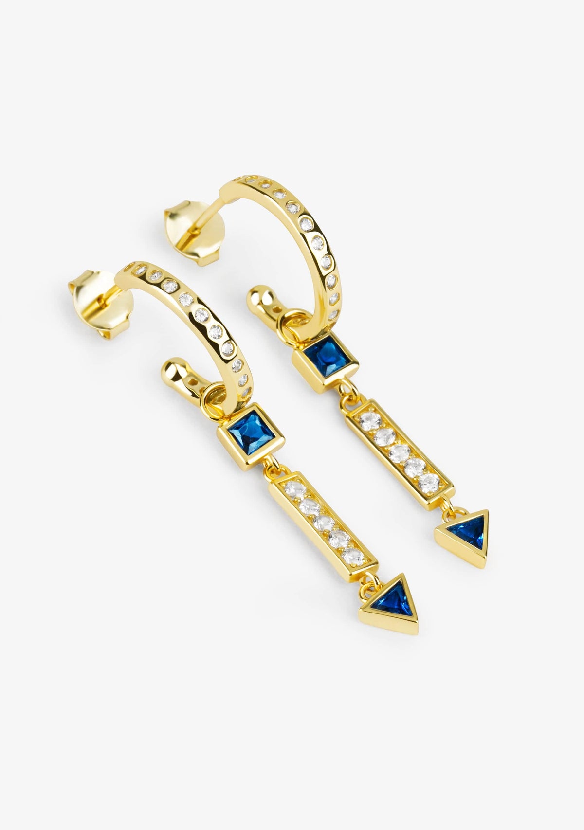 Deva Electric Earrings Gold