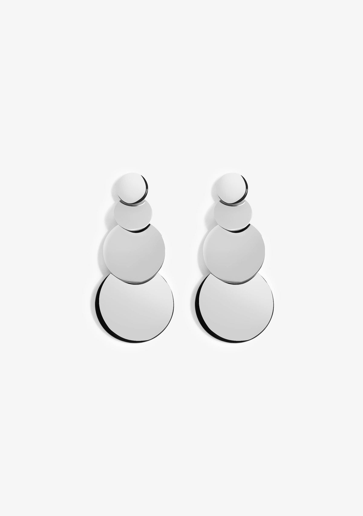 Boucles d'oreilles Glint Silver