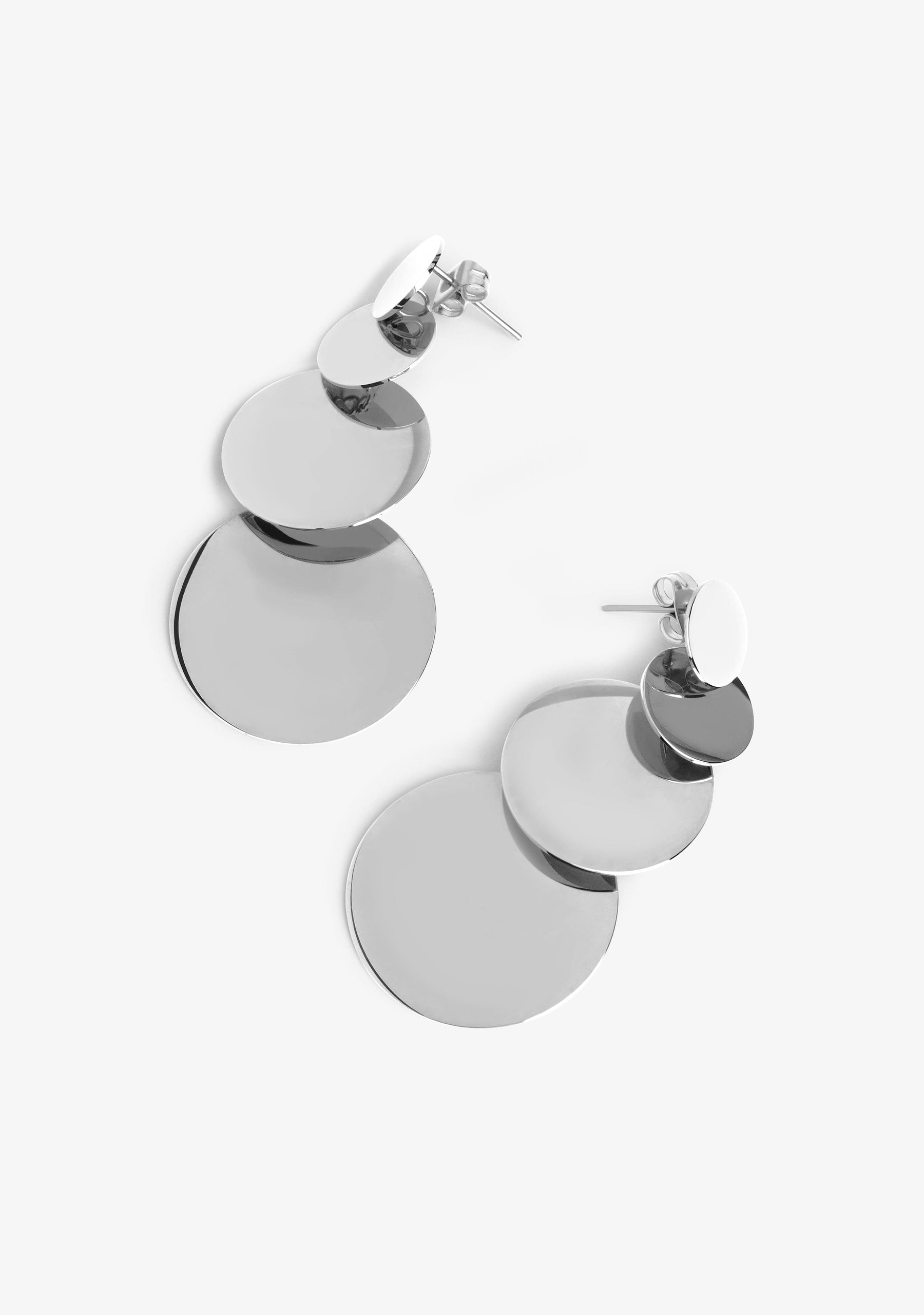 Boucles d'oreilles Glint Silver