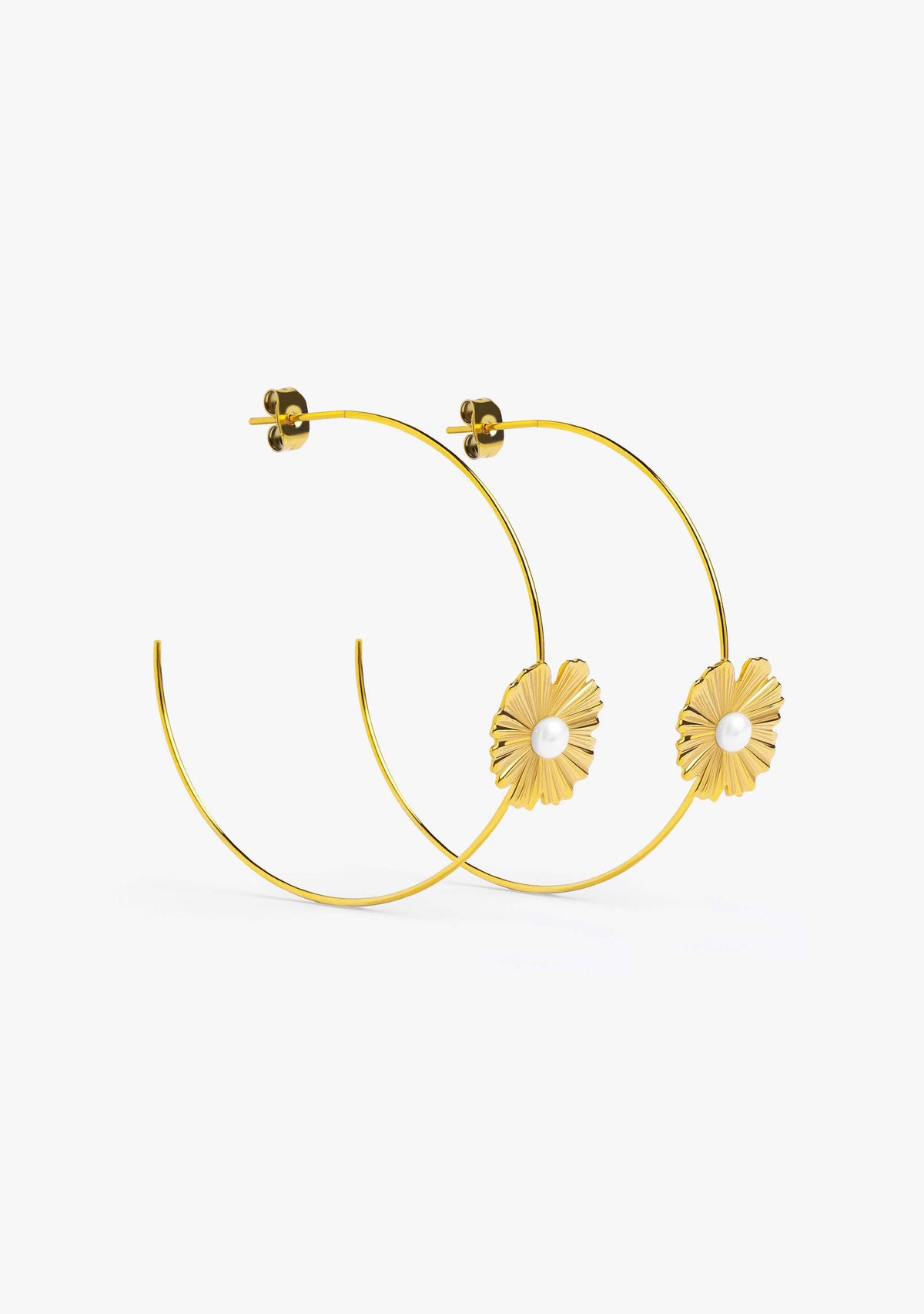 Twig Earrings Gold