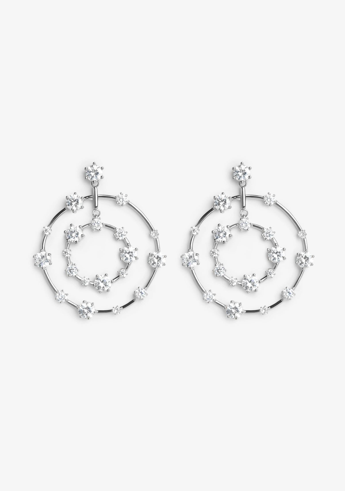 Boucles d'oreilles Gouttes Argent