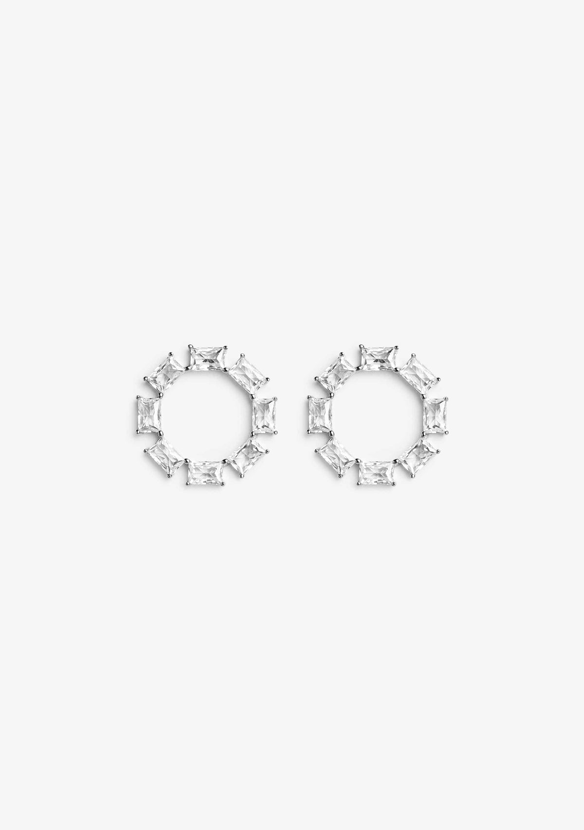 Boucles d'oreilles Ciel Argent