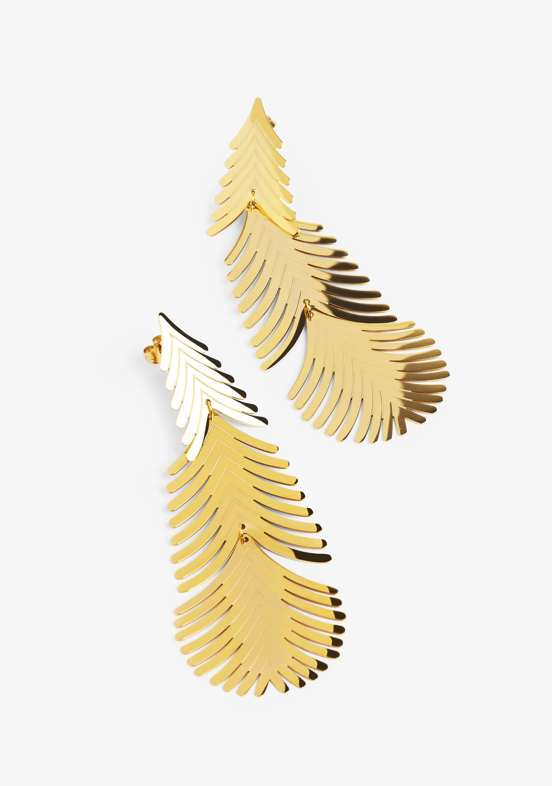 Palmier Earrings Gold