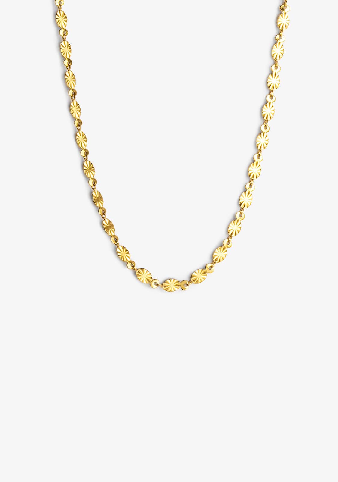 Necklace Flake Petite Gold