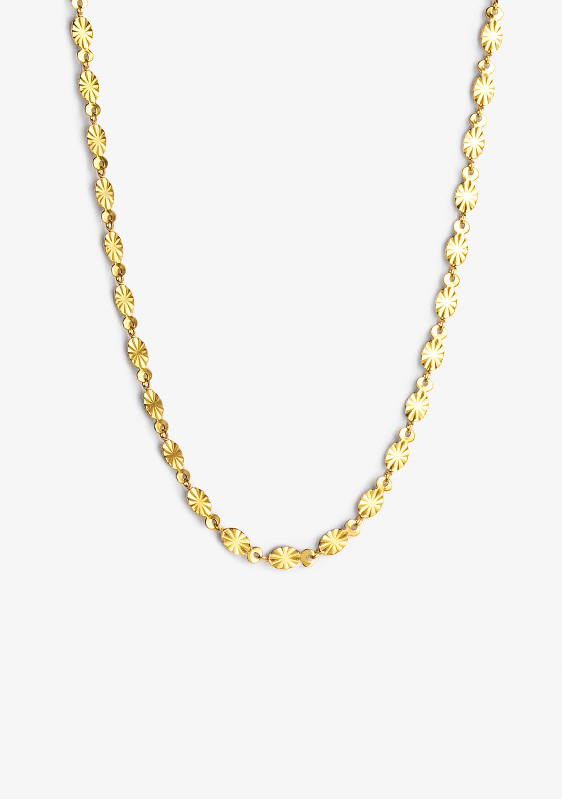 Necklace Flake Medium Gold