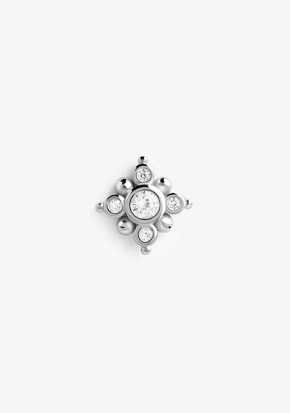 Zara Piercing Silver