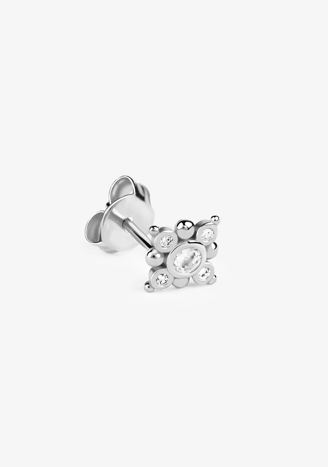 Zara Piercing Silver