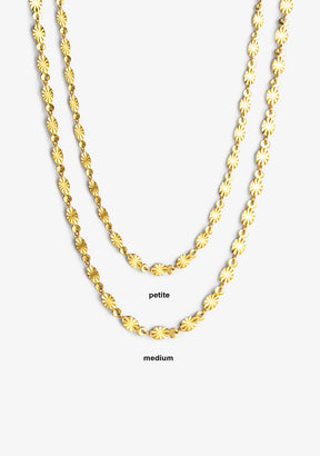 Necklace Flake Medium Gold