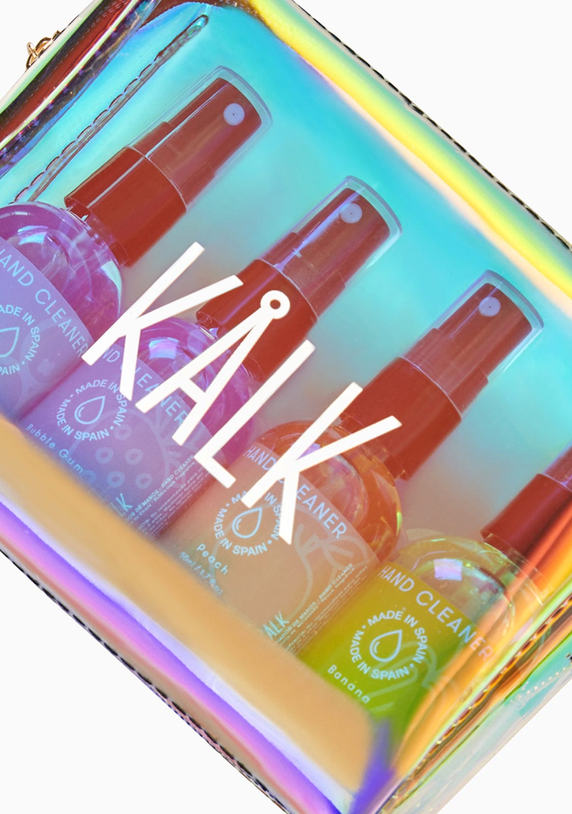 Kalk Sprays Kulturbeutel