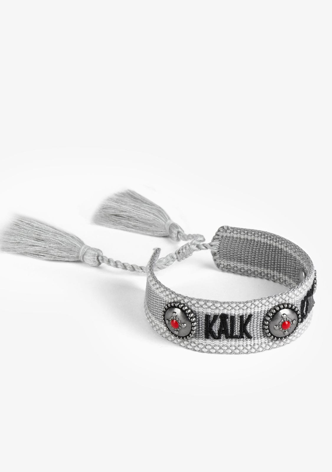 Pulsera Lona Gris Boho