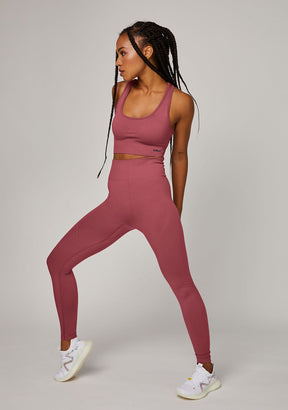 Leggings Comfort Light Burgundy