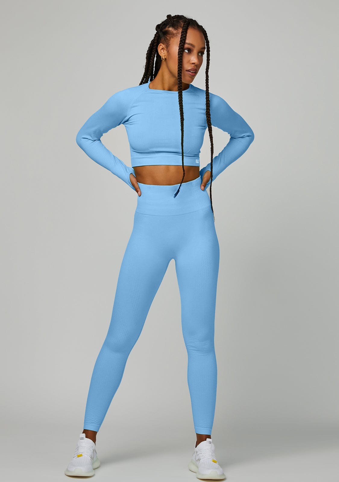 Top Deportivo Azul Claro Soft