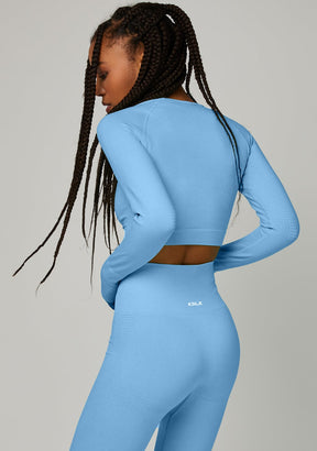 Top Deportivo Azul Claro Soft