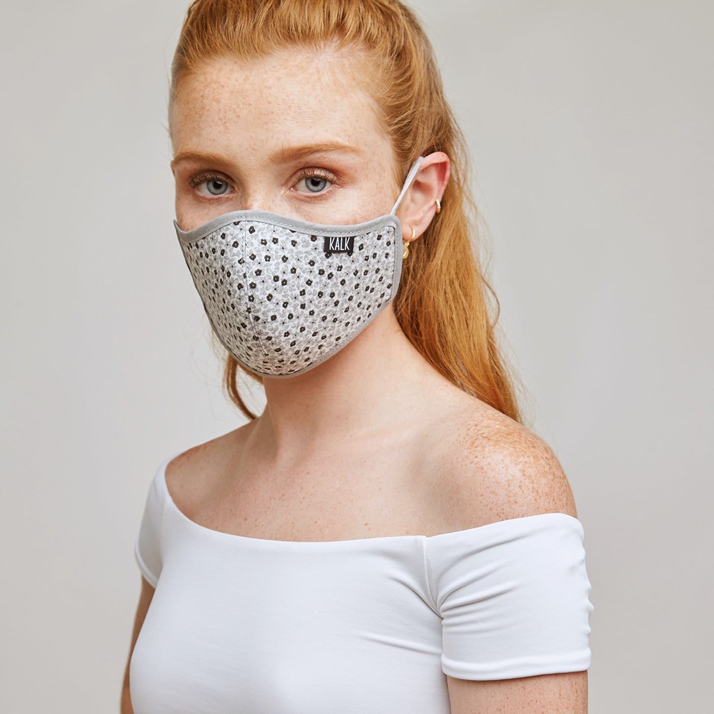 Kalk Schwarz Garten Maske