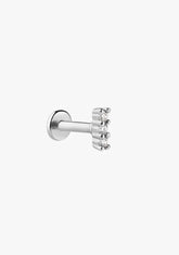 Ear Piercing Stick Silver