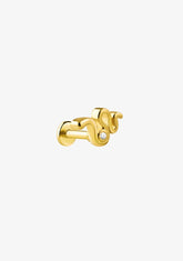 Ear Piercing Snake Gold