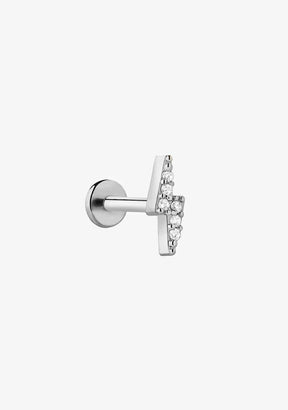 Ear Piercing Ray Silver