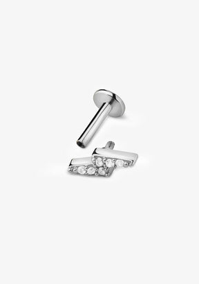 Ear Piercing Ray Silver