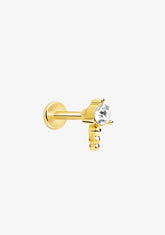 Ohrpiercing Mela Gold