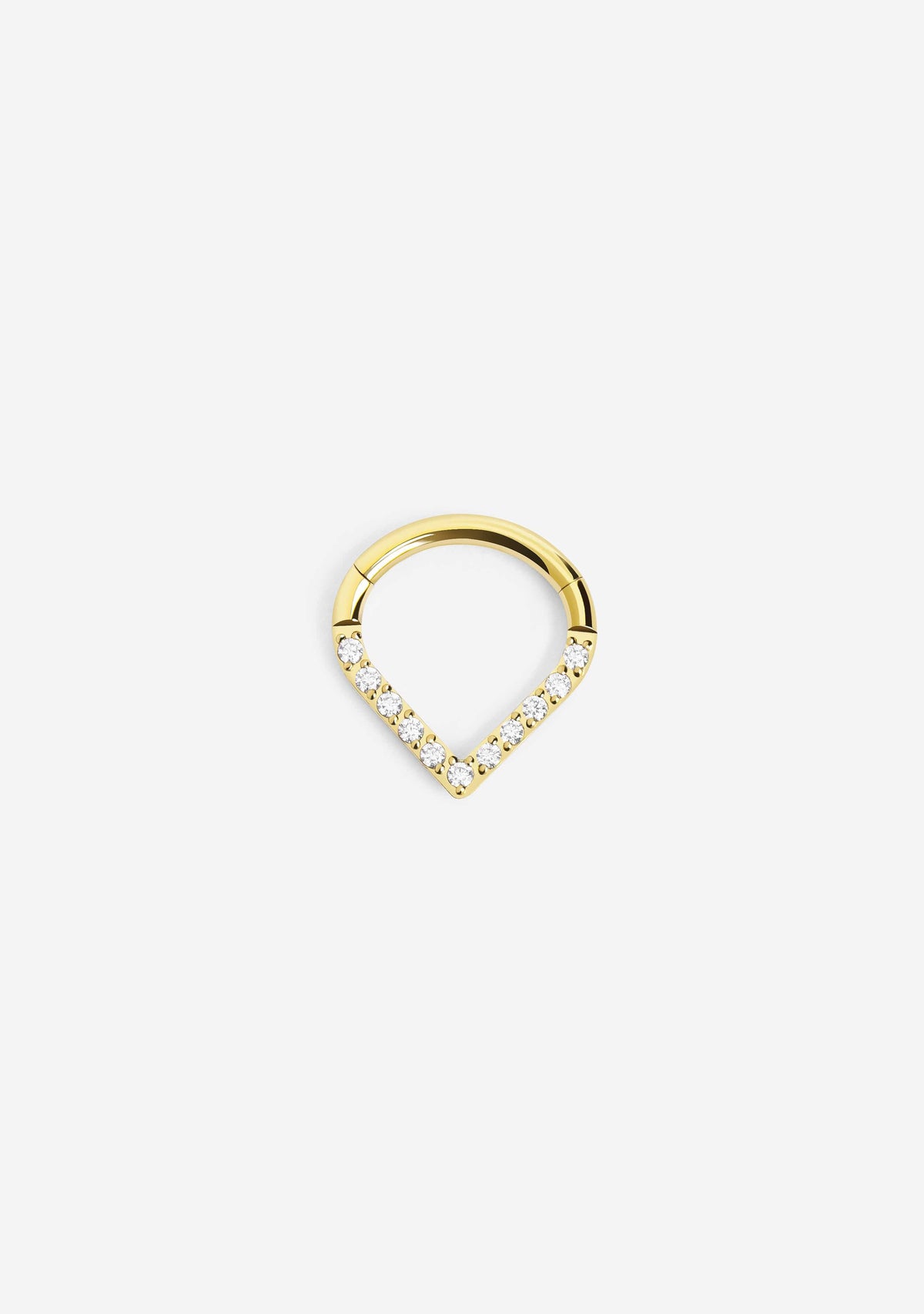 Anneau d'oreille Piercing Jaya Gold