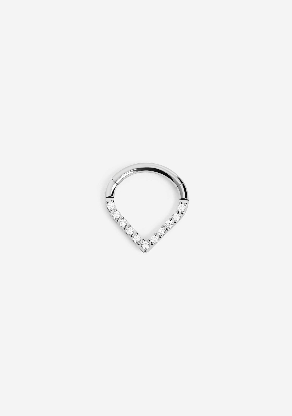 Ohrring Piercing Jaya Silber