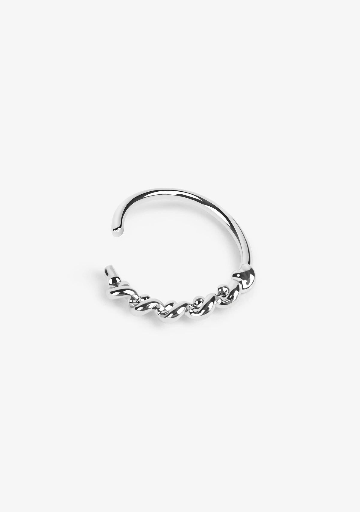 Ohrring Piercing Fez Silber