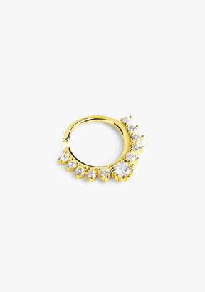 Anneau d'oreille Piercing Arcila Or