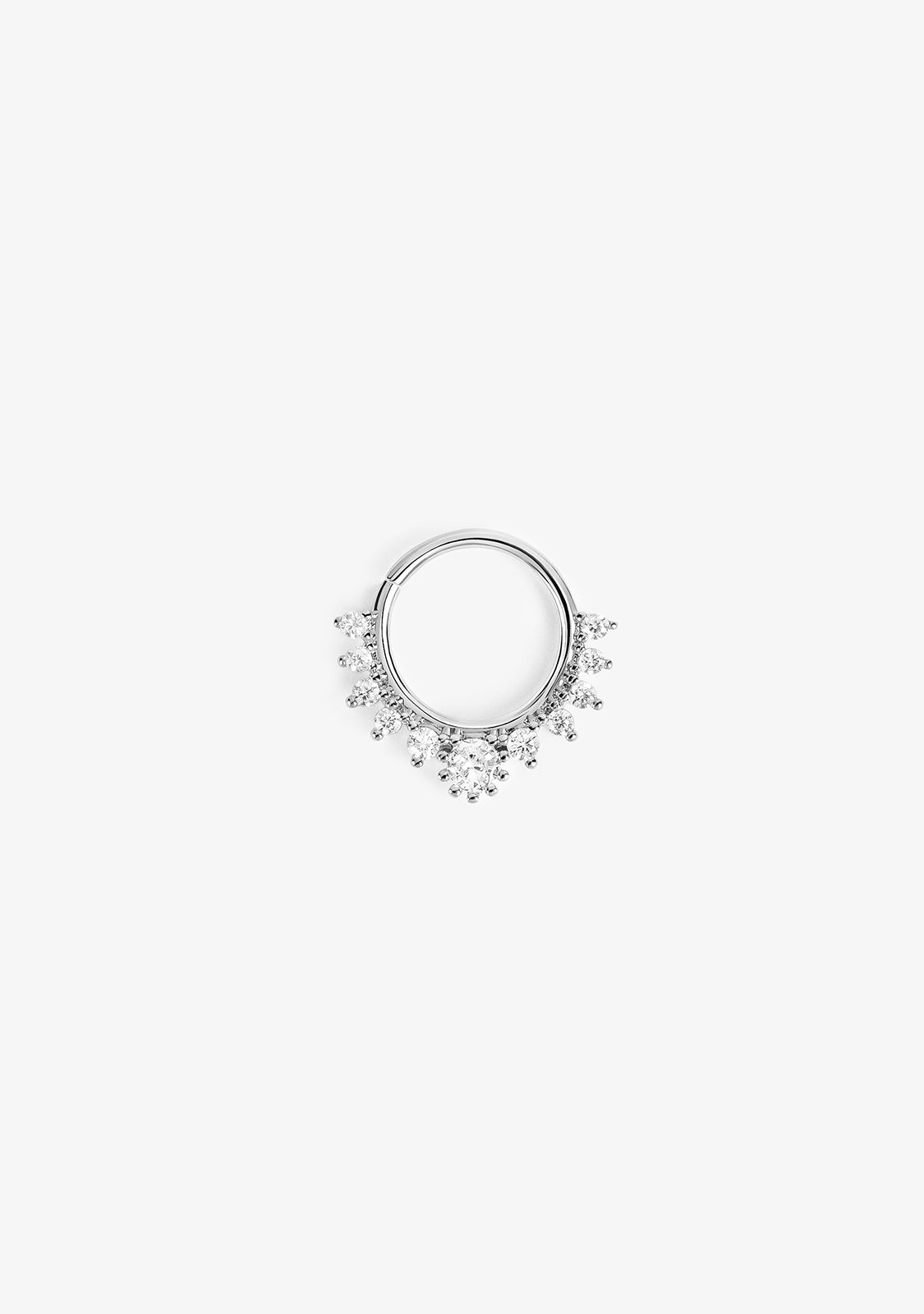 Ohrring Piercing Arcila Silber