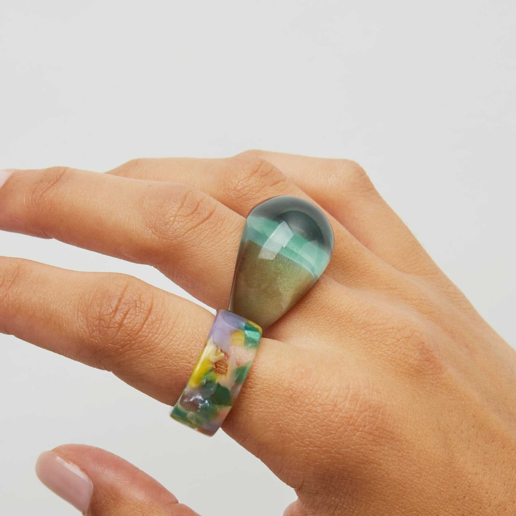 Ring Luar Aquamarine