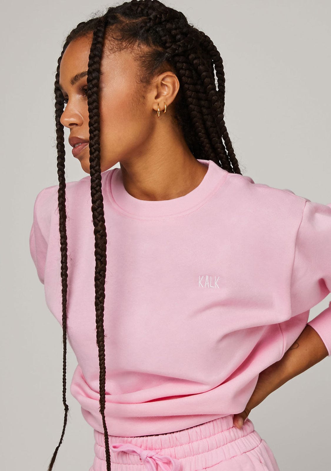 Sweatshirt Basic Pink