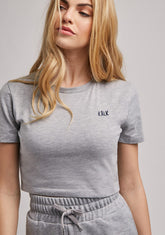 Crop T-Shirt Grey Kalk