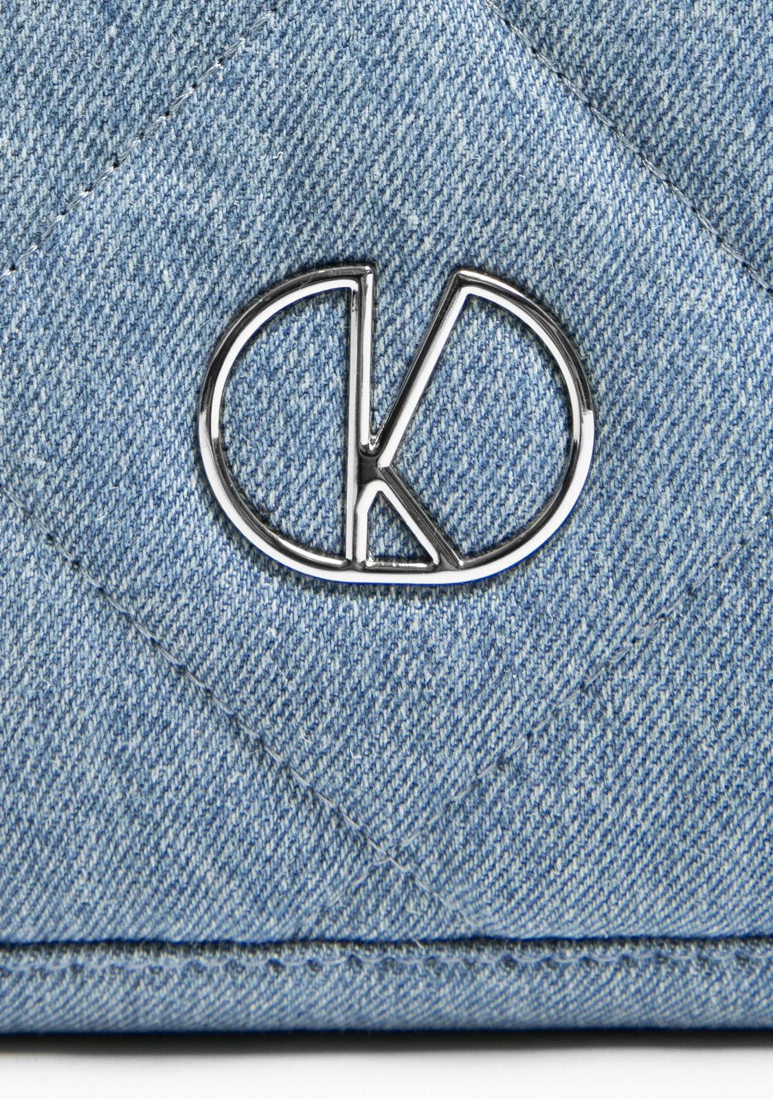 Einkaufstasche Denim Kalk