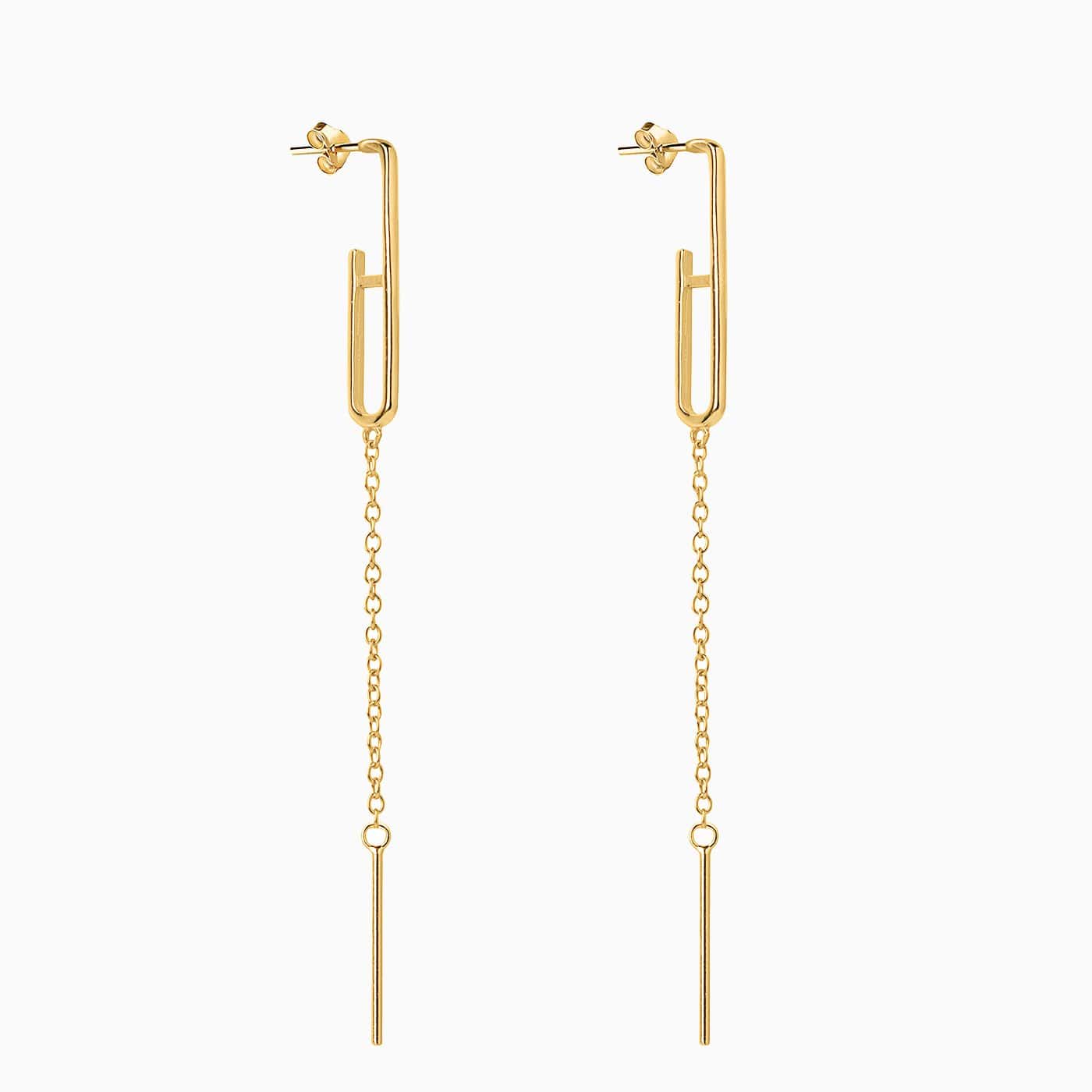 Ewige Gold-Ohrringe