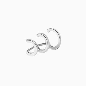 Ear Cuff Triple Silber