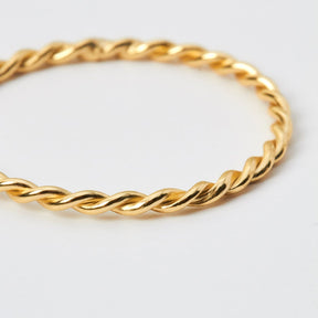 Ring Curly Gold