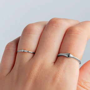 Ring Snake Silver