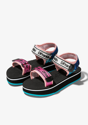 Hawaii Eva Sandal Blue Multi