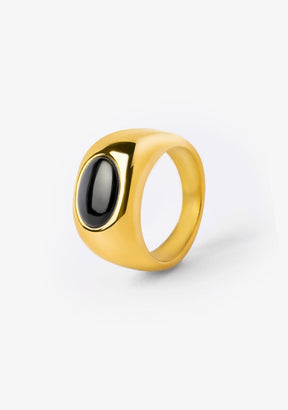 Unic Onix Ring Gold
