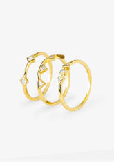 Saida Ring Gold