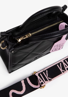 Bolso Mid Tote Negro Kalk