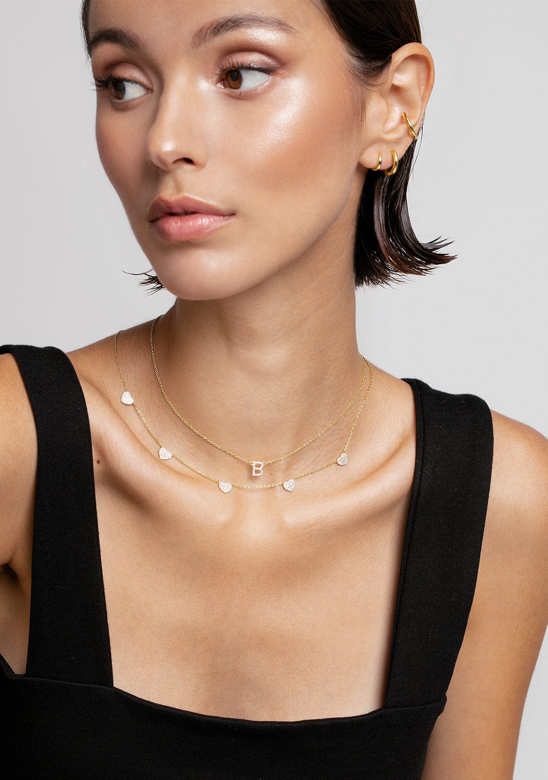 Necklace Herz Gold