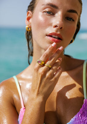 Anillo Unic Glass Oro