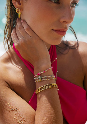 Miyuki Turquoise Bracelet